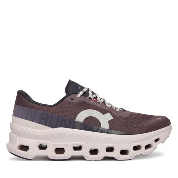 Buty do biegania On. Brązowe obuwie sportowe On, bez zapięcia, do biegania. Za 729.99 zł.