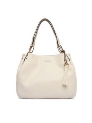 Liu Jo Torebka AA6185 E1012 Écru. Torebki klasyczne Liu Jo, bez wzorów, ze skóry, bez dodatków. Za 679.99 zł.