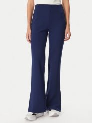 Adidas Spodnie dresowe Soft Lux Flared KR5283 Niebieski Slim Fit. Niebieskie spodnie dresowe Adidas, m, bez wzorów, z dresówki. Za 299.99 zł.