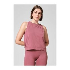 Damska Koszulka Fitness Essential Block Casualowa. Czerwone bluzki Casall, l, bez wzorów, sportowe, bez kołnierzyka, bez ramiączek. W wyprzedaży za 174.99 zł.