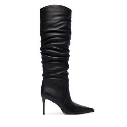 Kozaki MICHAEL Michael Kors. Czarne kozaki MICHAEL Michael Kors, bez obcasa, na szpilce, bez zapięcia. Za 1,469.00 zł.
