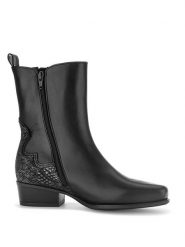 Gabor Skórzane kozaki w kolorze czarnym rozmiar: 38,5. Czarne kozaki Gabor, na zimę, z materiału, bez obcasa, bez zapięcia. Za 170.47 zł.