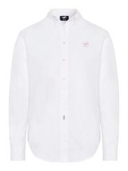 Polo Sylt Koszula - Regular fit - w kolorze białym rozmiar: L. Białe koszule Polo Sylt, l, bez wzorów, z bawełny, bez kołnierzyka, bez ramiączek. Za 145.26 zł.