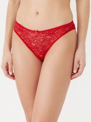 Guess Figi klasyczne O5RE09 KBGT0 Czerwony Regular Fit. Czerwone figi Guess, xl, z aplikacjami, z syntetyku. Za 109.99 zł.