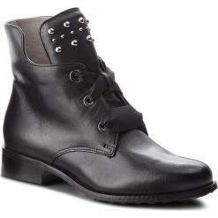 Botki EKSBUT - 5183-155/OPN-1G Czarny. Czarne botki Eksbut, bez wzorów, ze skóry, bez obcasa, na obcasie, bez zapięcia. W wyprzedaży za 259.00 zł.