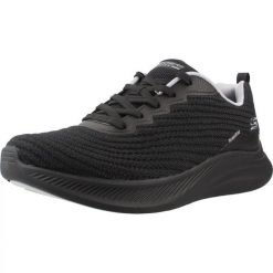 Buty SKECHERS BOBS FLEXMELLOW Czarny. Czarne trekkingi Skechers, z tkaniny, na fitness i siłownię. Za 247.99 zł.