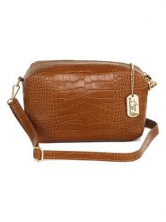 Anna Morellini Skórzana torebka " Donatella" w kolorze jasnobrązowym - 25 x 16 x 9 cm rozmiar: onesize. Brązowe torby na ramię Anna Morellini, bez wzorów, z materiału, na ramię, bez dodatków. Za 217.99 zł.