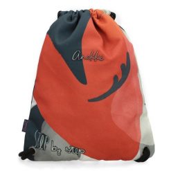 Worek damski Anekke, wykonany z lekkiego materiału tekstylnego z dekoracyjnym nadrukiem zamykany na ściągacz ze sznurkami, czerwony, 42474-002. Czerwone torebki klasyczne Anekke, bez wzorów, z nadrukiem, bez dodatków. Za 119.00 zł.