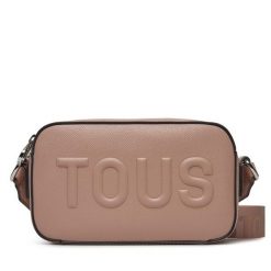 Torebka TOUS. Czerwone listonoszki Tous, bez wzorów, bez dodatków. Za 589.99 zł.