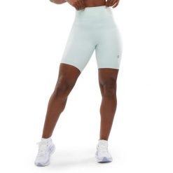 Damskie krótkie legginsy kolarki do biegania Fitness Siroko Thames Mint. Zielone legginsy SIROKO, bez wzorów, z tkaniny, krótkie. Za 148.00 zł.