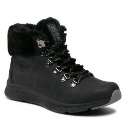 Botki Big Star Shoes. Czarne botki BIG STAR SHOES, bez wzorów, bez obcasa, na płaskiej podeszwie, bez zapięcia. Za 329.99 zł.