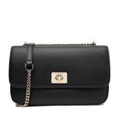 Torebka Nine West. Czarne torebki klasyczne Nine West, bez wzorów, bez dodatków. Za 249.99 zł.