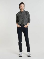 G-Star Koszula w kolorze czarnym rozmiar: XL. Czarne koszule G-Star, xl, bez wzorów, retro, bez kołnierzyka, bez ramiączek. Za 202.95 zł.