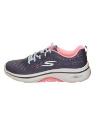 Skechers Sneakersy "Go walk Arch Fit 2.0 - Vivid" w kolorze granatowo-jasnoróżowym rozmiar: 41. Niebieskie trampki Skechers, bez wzorów, z materiału, bez zapięcia. Za 298.95 zł.