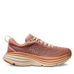 Buty do biegania Hoka. Brązowe obuwie sportowe HOKA, bez zapięcia, do biegania. Za 599.99 zł.