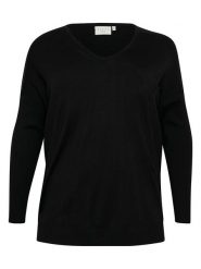 KAFFE curve Sweter w kolorze czarnym rozmiar: S. Czarne swetry KAFFE curve, s, bez wzorów, bez ramiączek. Za 132.45 zł.