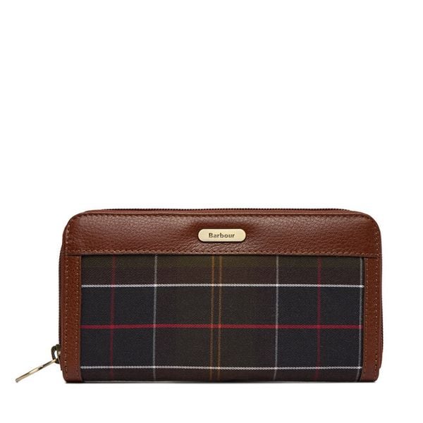 Portfel Barbour. Brązowe portfele Barbour, bez wzorów. Za 399.99 zł.
