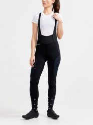 Craft Spodnie kolarskie "ADV Bike Subz Bib- Tights" w kolorze czarnym rozmiar: M. Czarne spodnie dresowe Craft, m, bez wzorów, rowerowe. Za 386.95 zł.