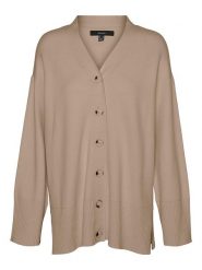 Vero Moda Kardigan w kolorze beżowym rozmiar: XS. Brązowe kardigany Vero Moda, xs, bez wzorów. Za 61.46 zł.