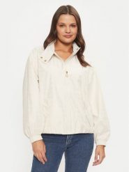 Guess Kurtka przejściowa V4BQ24 WGLW2 Biały Regular Fit. Białe kurtki Guess, m, z aplikacjami, z syntetyku, bez kaptura. Za 569.99 zł.