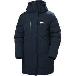 Parka dla kobiet Helly Hansen Adore. Niebieskie parki Helly Hansen, na zimę, m, z materiału, bez kaptura. Za 1,582.15 zł.