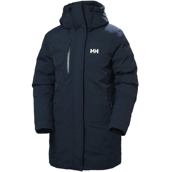 Parka dla kobiet Helly Hansen Adore. Niebieskie parki Helly Hansen, na zimę, m, z materiału, bez kaptura. Za 1,582.15 zł.