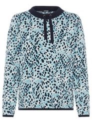 Olsen Sweter w kolorze turkusowym rozmiar: 36. Niebieskie swetry Olsen, bez wzorów, bez ramiączek. Za 117.99 zł.