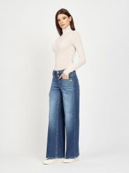 Gang Dżinsy - Comfort fit - w kolorze niebieskim rozmiar: W32. Niebieskie jeansy Gang, z aplikacjami. Za 220.63 zł.