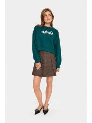 SAINT TROPEZ Bluza w kolorze turkusowym rozmiar: M. Niebieskie bluzy Saint Tropez, m, bez wzorów, z bawełny, bez kaptura. Za 104.99 zł.