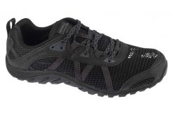 Buty trekkingowe damskie, Maipo Explorer Aerosport. Czarne trekkingi Merrell, z materiału, przed kostkę, trekkingowe. Za 399.99 zł.