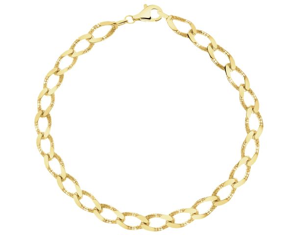 Złota bransoletka - pancerka. Żółte bransoletki Apart, złote. Za 1,999.00 zł.