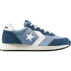 Buty sportowe Converse Omega Trainer. Niebieskie obuwie sportowe Converse, z zamszu, bez zapięcia, na fitness i siłownię. Za 490.00 zł.