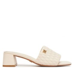 Klapki Nine West. Brązowe klapki Nine West, bez wzorów, bez obcasa. Za 125.99 zł.