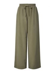 YAS Spodnie w kolorze khaki rozmiar: 36. Brązowe spodnie materiałowe YAS, na co dzień, bez wzorów, z materiału. Za 153.71 zł.