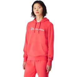 Bluza damska Champion Hooded Sweatshirt 118097. Czerwone bluzy Champion, bez wzorów, bez kaptura. Za 199.00 zł.