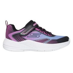 Buty SKECHERS MICROSPEC ADVANCE OASIS Fioletowy. Czarne trekkingi Skechers, z materiału, trekkingowe. Za 155.99 zł.