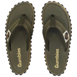 Japonki GUMBIES ISLANDER FLIP-FLOPS UNISEX. Zielone klapki Gumbies, bez wzorów, bez obcasa. Za 109.99 zł.