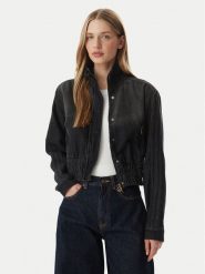 Adidas Kurtka jeansowa KD3918 Czarny Regular Fit. Czarne kurtki Adidas, l, bez wzorów, z bawełny, bez kaptura. Za 404.99 zł.