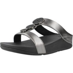 Sandały Fitflop Model Halo Bead Circle Kolor Szary. Szare sandały Flip Flop, bez wzorów, z syntetyku, sportowe, bez obcasa, bez zapięcia. Za 565.00 zł.