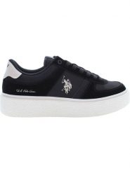 U.S. Polo Assn. Sneakersy w kolorze czarnym rozmiar: 36. Czarne trampki U.S. Polo Assn., bez wzorów, bez zapięcia. Za 208.99 zł.
