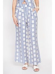 ASSUILI Spodnie w kolorze granatowym rozmiar: 38. Niebieskie spodnie materiałowe Assuili, bez wzorów, z materiału. Za 100.99 zł.