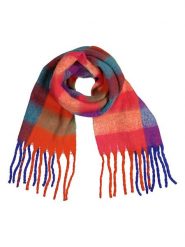 Pieces Szal ze wzorem rozmiar: onesize. Szaliki Pieces, bez wzorów, z materiału. Za 60.99 zł.