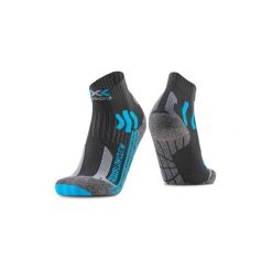 Skarpetki damskie ankle X-Socks Trek. Niebieskie skarpety X Socks, bez wzorów. Za 60.00 zł.