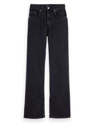 Scotch & Soda Dżinsy - Comfort fit - w kolorze czarnym rozmiar: W26/L32. Czarne jeansy Scotch & Soda, l, z aplikacjami, z podwyższonym stanem. Za 253.45 zł.