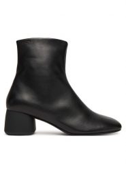 Vagabond Shoemakers Botki Livia 6056-001-20 Czarny. Czarne botki Vagabond Shoemakers, bez wzorów, ze skóry, bez obcasa, na słupku, bez zapięcia. Za 799.99 zł.