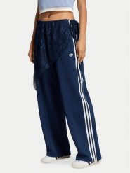 Adidas Spodnie dresowe 2In1 Firebird Loose Track Trousers With Lace Skirt LG4273 Niebieski Relaxed Fit. Niebieskie spodnie dresowe Adidas, xl, bez wzorów, z dresówki. Za 339.99 zł.