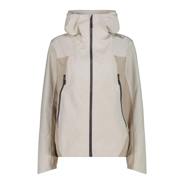 Kurtka przeciwdeszczowa damska CMP. Brązowe kurtki sportowe CMP, bez wzorów, bez kaptura, trekkingowe. Za 309.99 zł.