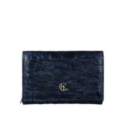 Skórzany portfel damski ze skóry lakierowanej Canaletto z RFID PD1225CS287 RFID. Brązowe portfele bez wzorów, ze skóry. Za 170.00 zł.