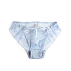 Figi z paseczkami z gładkiej tkaniny na co dzień Manlia. Czarne figi Intica, m, bez wzorów, z materiału. Za 69.00 zł.