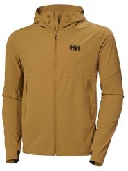 Helly Hansen Kurtka softshellowa w kolorze jasnobrązowym rozmiar: XXL. Brązowe kurtki sportowe Helly Hansen, xxl, bez wzorów, z poliamidu, bez kaptura, outdoorowe. Za 220.12 zł.